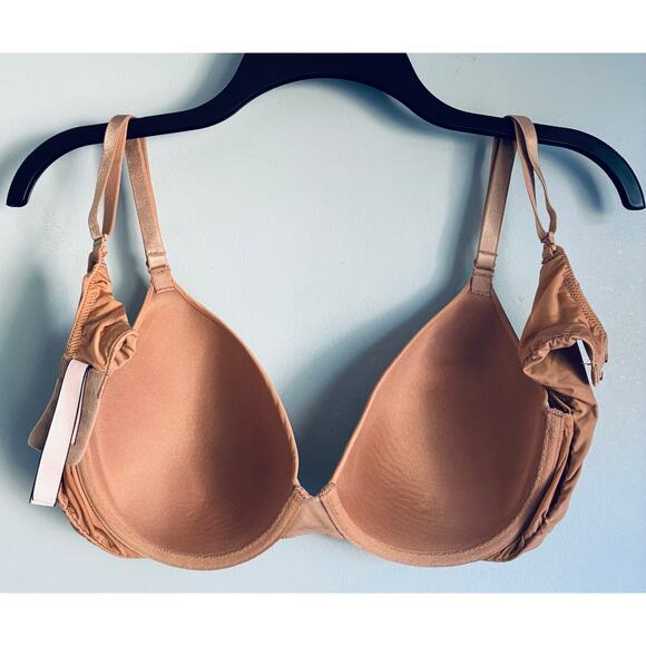 Victoria's Secret Bra T-Shirt Lightly Lined Full Coverage 38B Beige - Picture 2 of 9